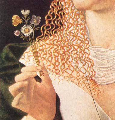 BARTOLOMEO VENETO Alleged portrait of Lucrezia Borgia Sweden oil painting art